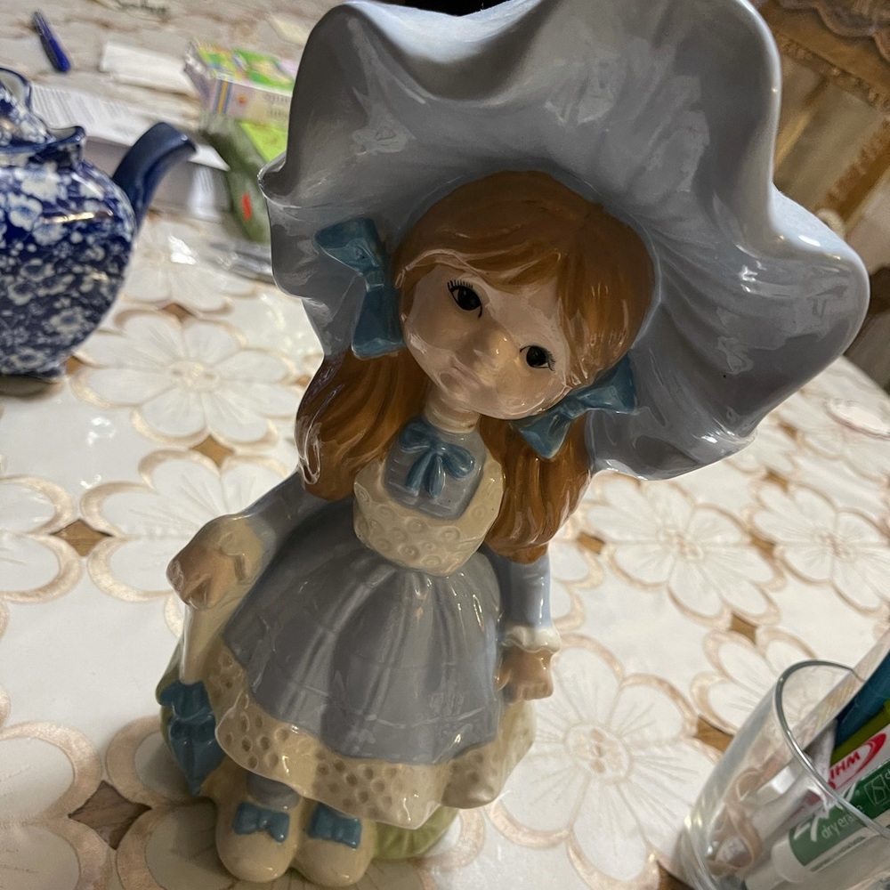 Ceramic doll .perfect for a collection